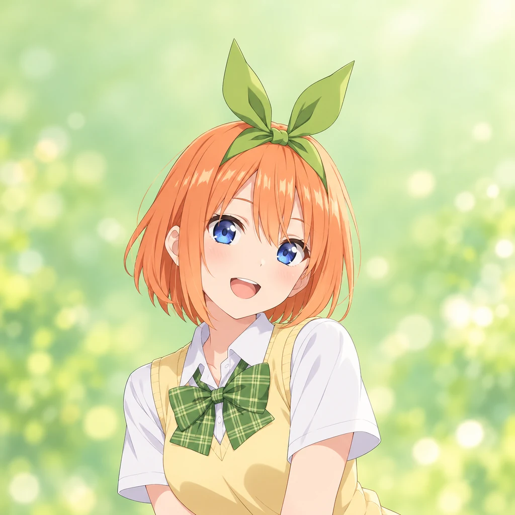 Yotsuba Nakano AI 辅助角色插画
