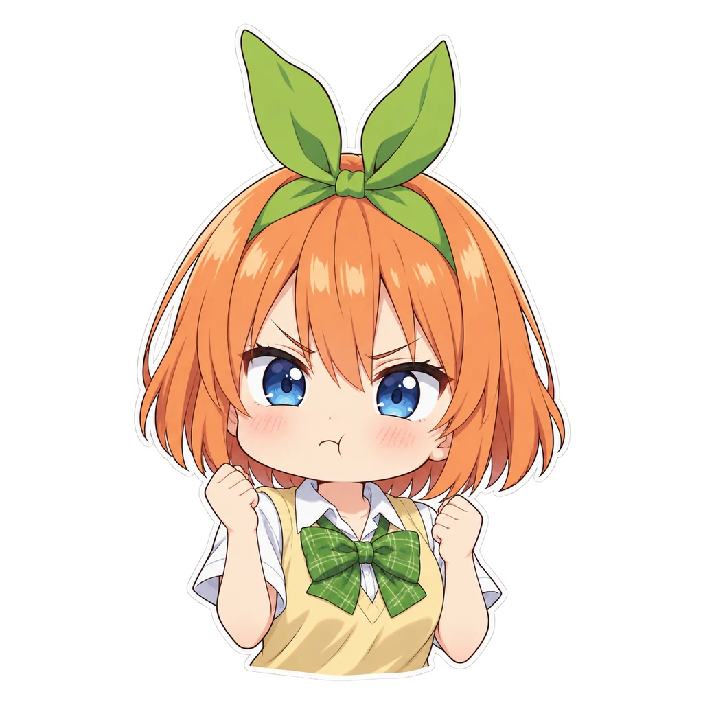 Yotsuba Nakano 表情包 2