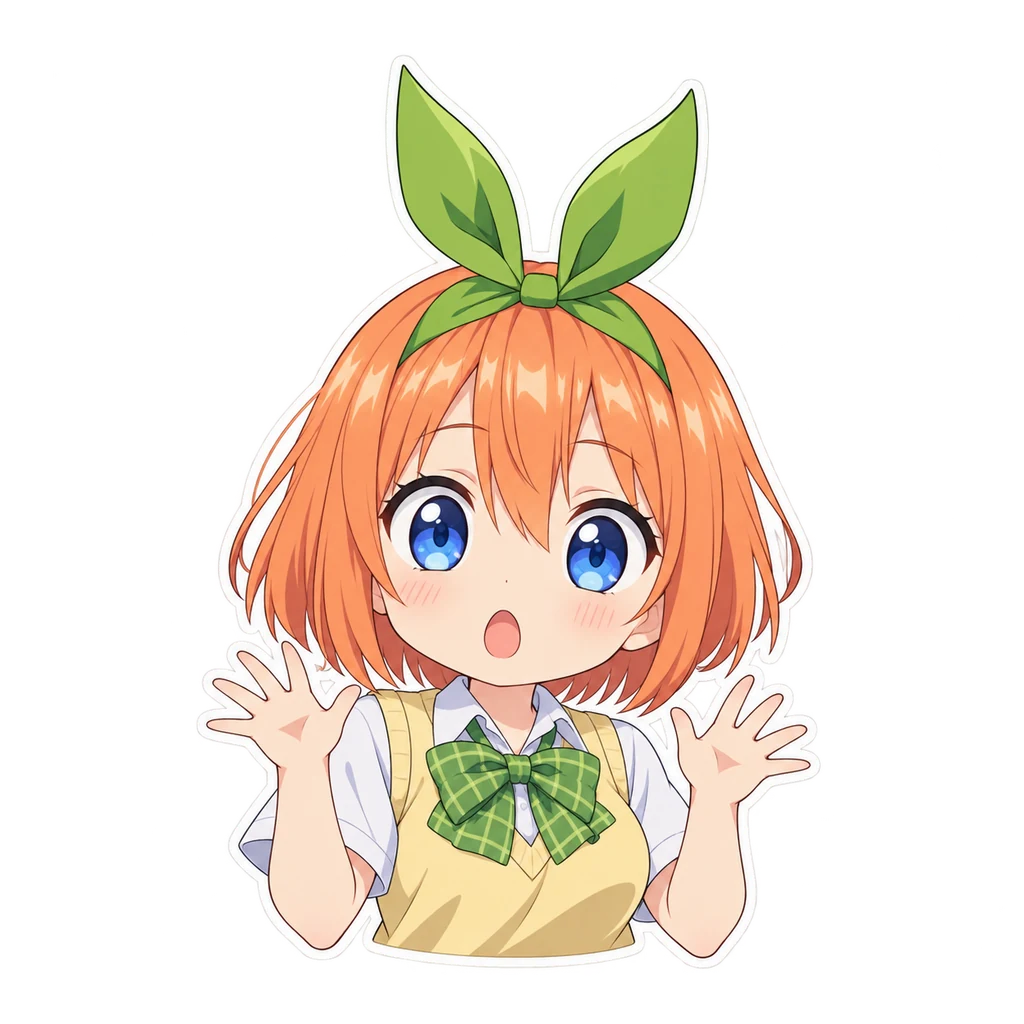 Yotsuba Nakano 表情包 5
