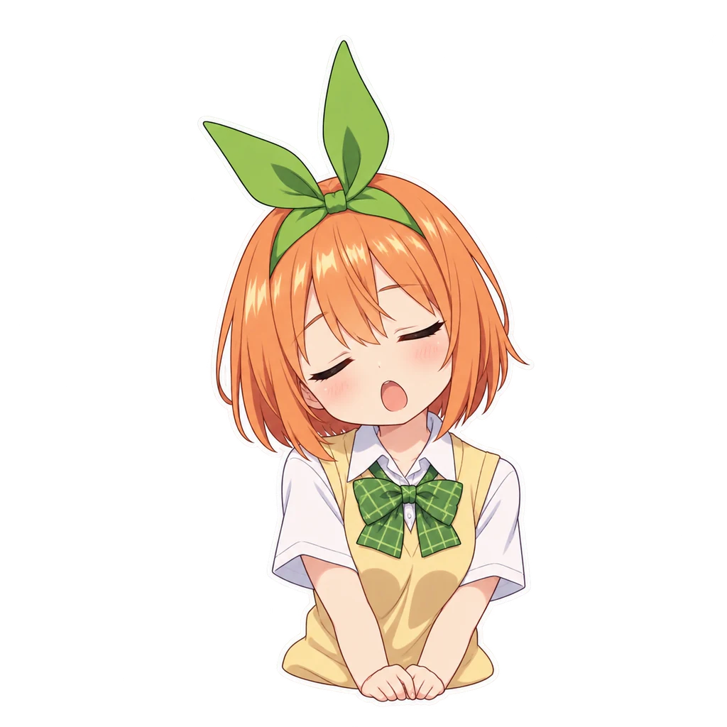 Yotsuba Nakano 表情包 7