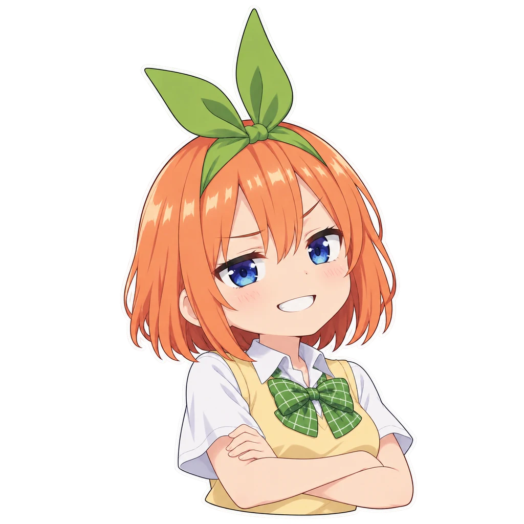 Yotsuba Nakano 表情包 4
