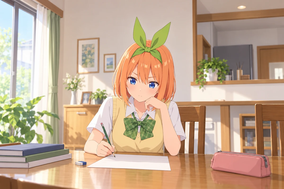 Yotsuba Nakano AI 插画