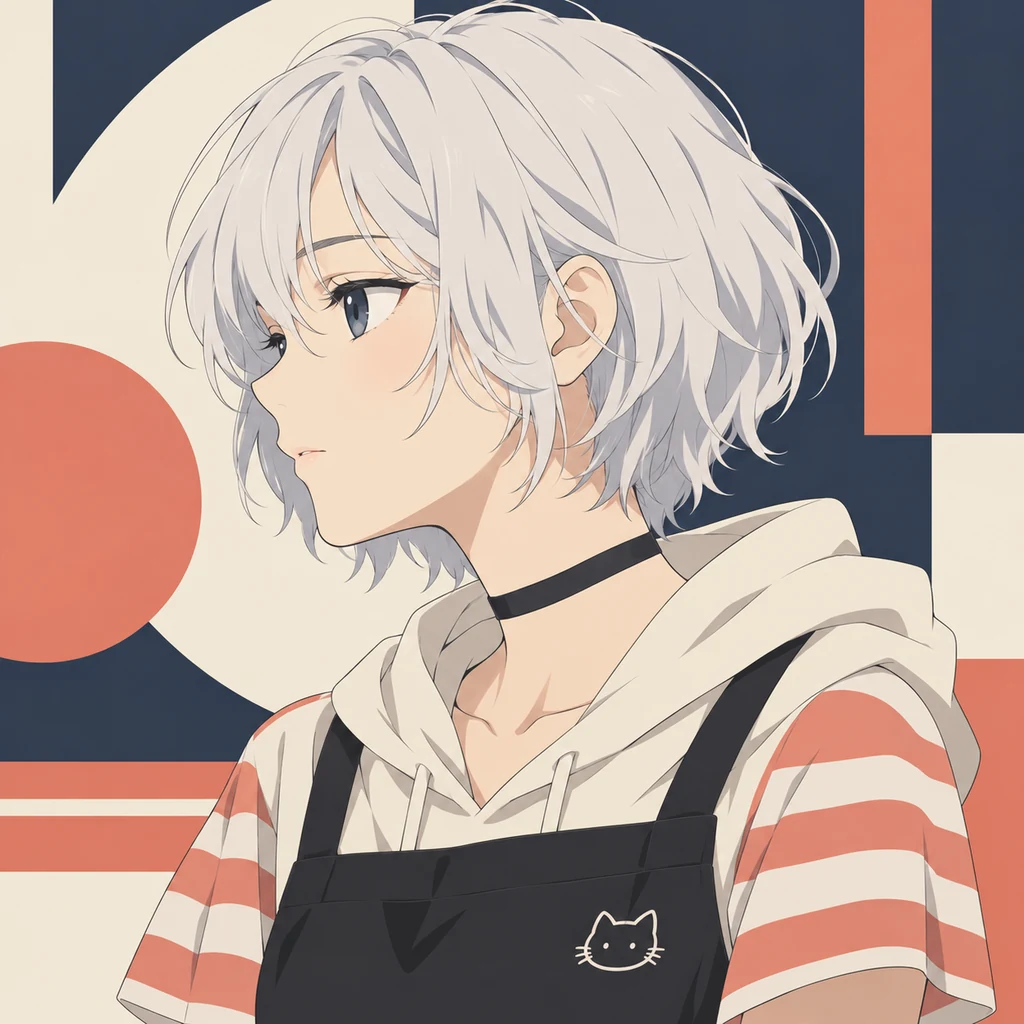 Yui Shiromaru AI 辅助角色插画