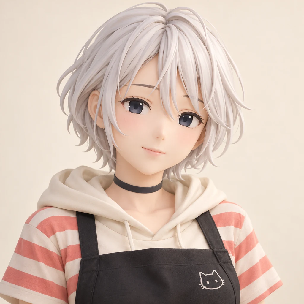 Yui Shiromaru AI 辅助角色插画