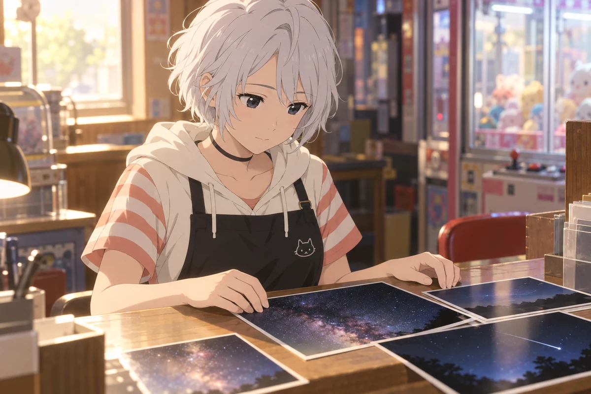 Yui Shiromaru AI 插画