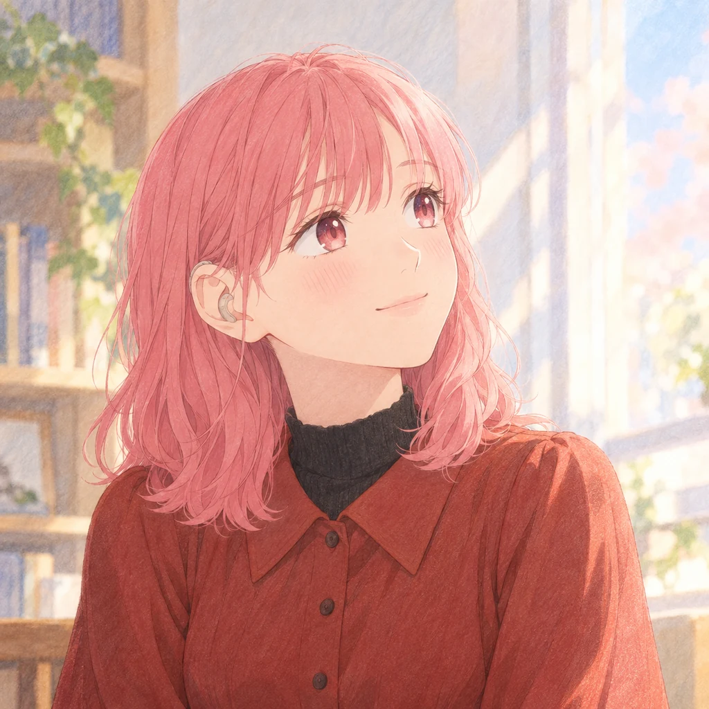 糸瀬雪 AI 辅助角色插画