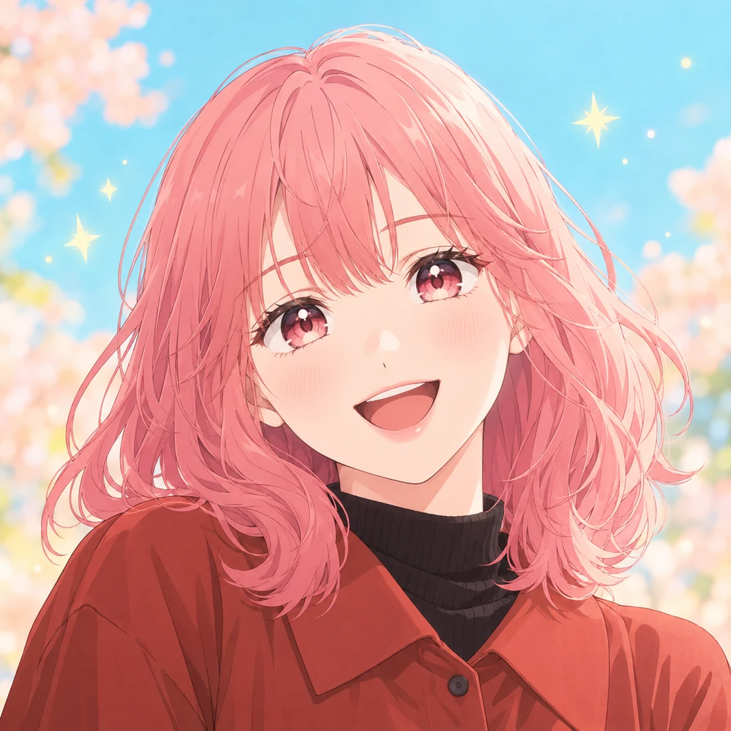 糸瀬雪 AI 辅助角色插画