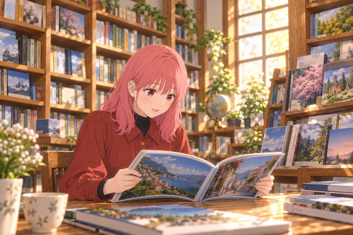 糸瀬雪 AI 插画