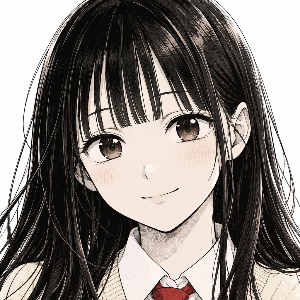스미 유키 AI 辅助角色插画