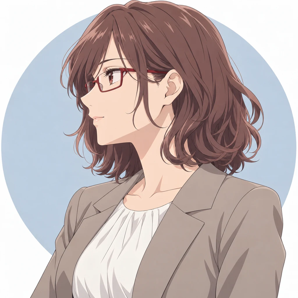 Yuri Makuwa AI 辅助角色插画