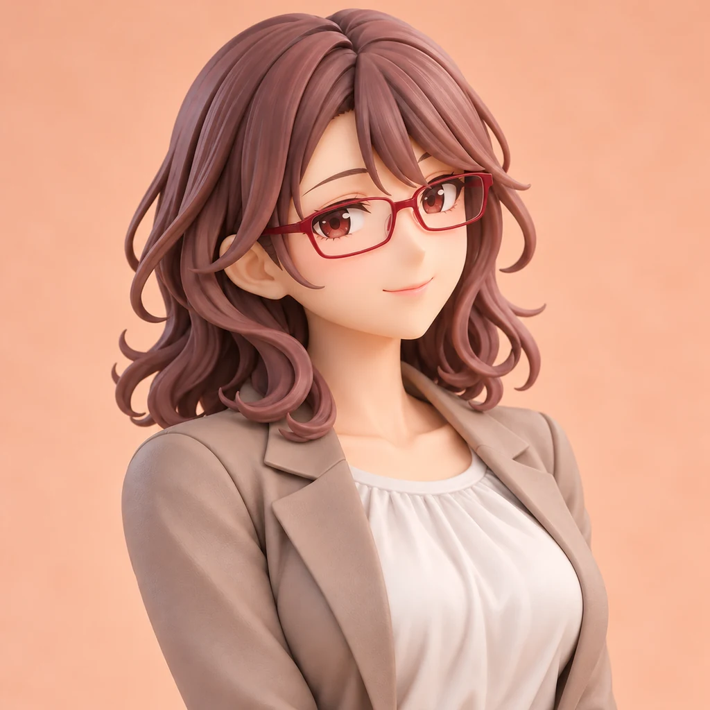 Yuri Makuwa AI 辅助角色插画