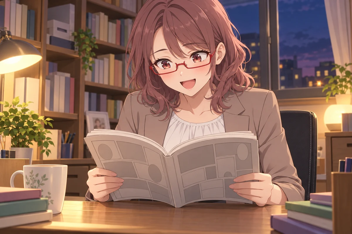 Yuri Makuwa AI 插画