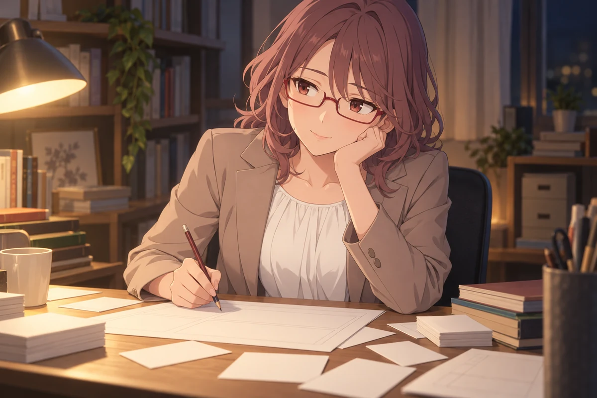 Yuri Makuwa AI 插画