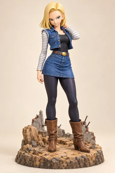 Dragon Ball · Android 18 · Classic adventure · 3D