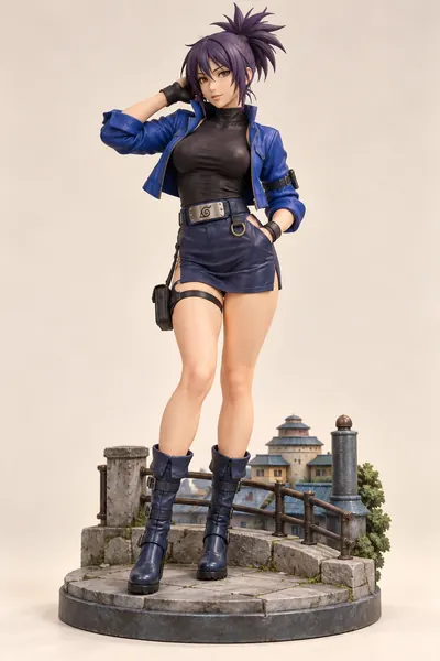 Naruto · Anko Mitarashi · City fashion · 3D