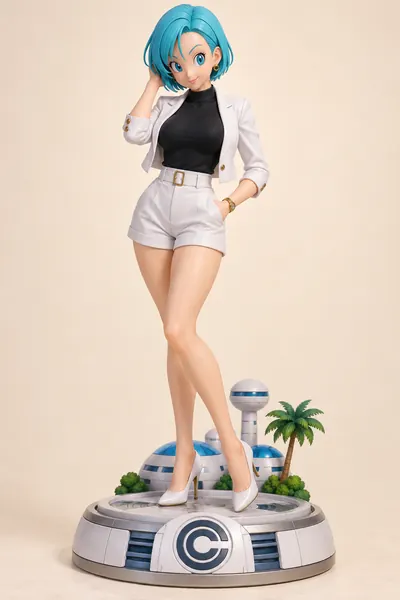 Dragon Ball · Bulma · City fashion · 3D