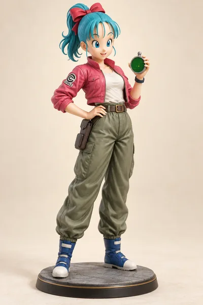 Dragon Ball · Bulma · Classic · 3D
