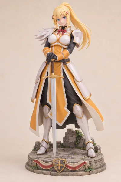 この素晴らしい世界に祝福を！ · ダクネス · 定番キャラクター造形 · 3D