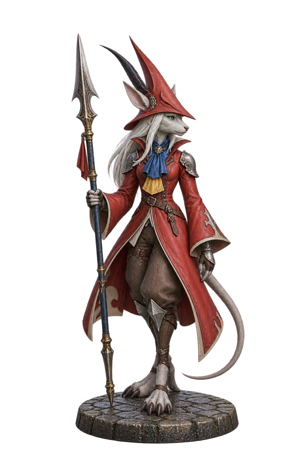 Final Fantasy IX · Freya Crescent · Burmecian dragoon · 3D Figure