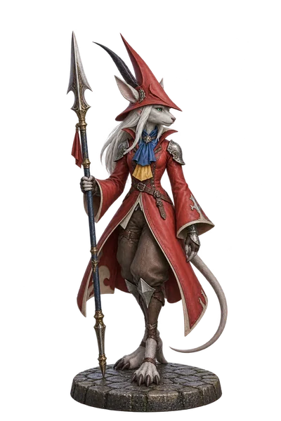 Freya Crescent · Burmecian dragoon · 3D
