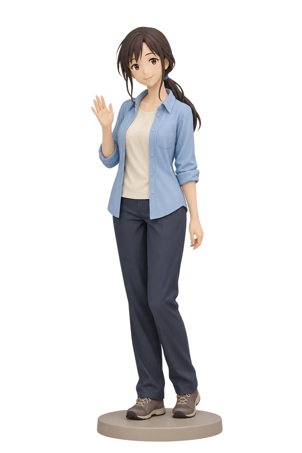 Wolf Children · Hana · Everyday moment · 3D Figure
