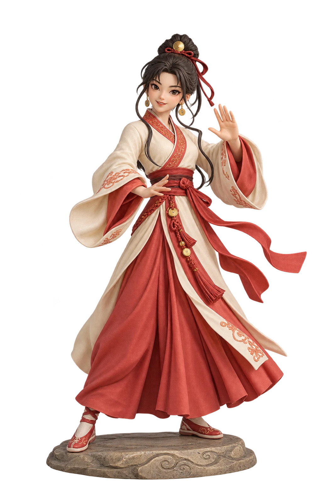 All Wishes Come True · He Xiangu · Streetwise Heroine · 3D Figure