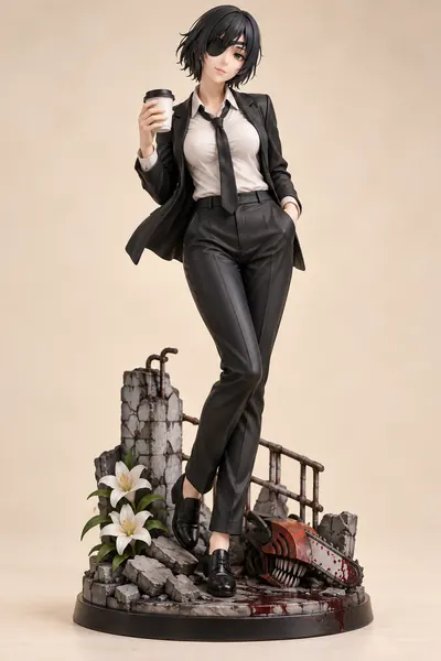 チェンソーマン · 姫野 · 定番キャラクター造形 · 3D