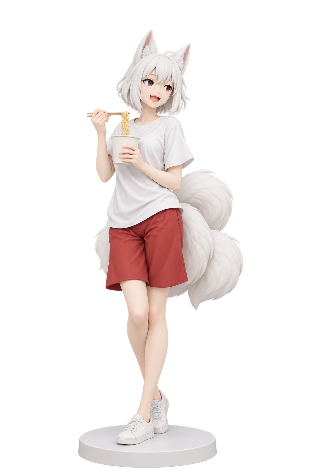 Fei Ren Zai · Jiu Yue · Office fox everyday edition · 3D Figure