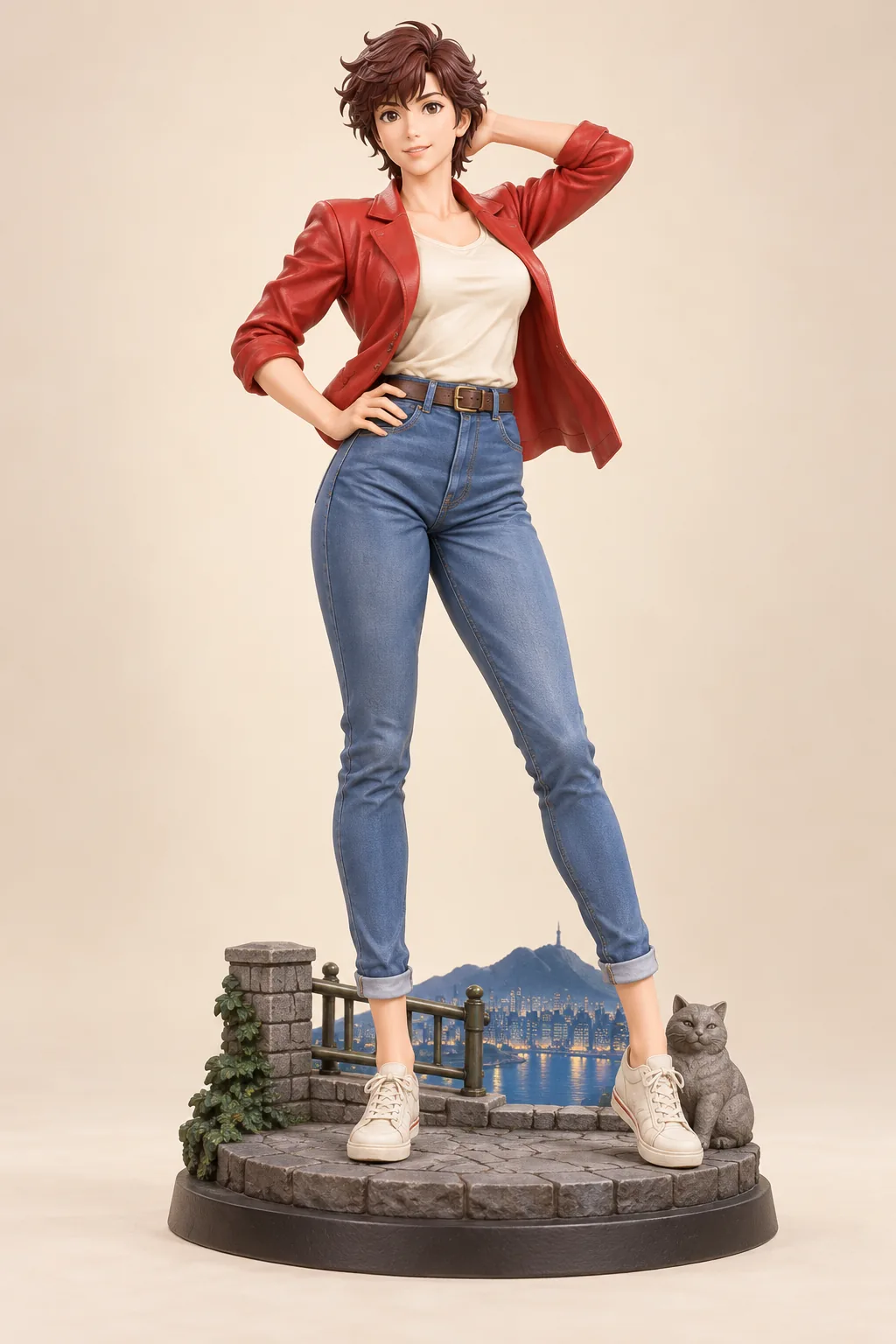 시티헌터 · 마키무라 카오리 · 클래식 캐릭터 컬렉션 · 3D 피규어