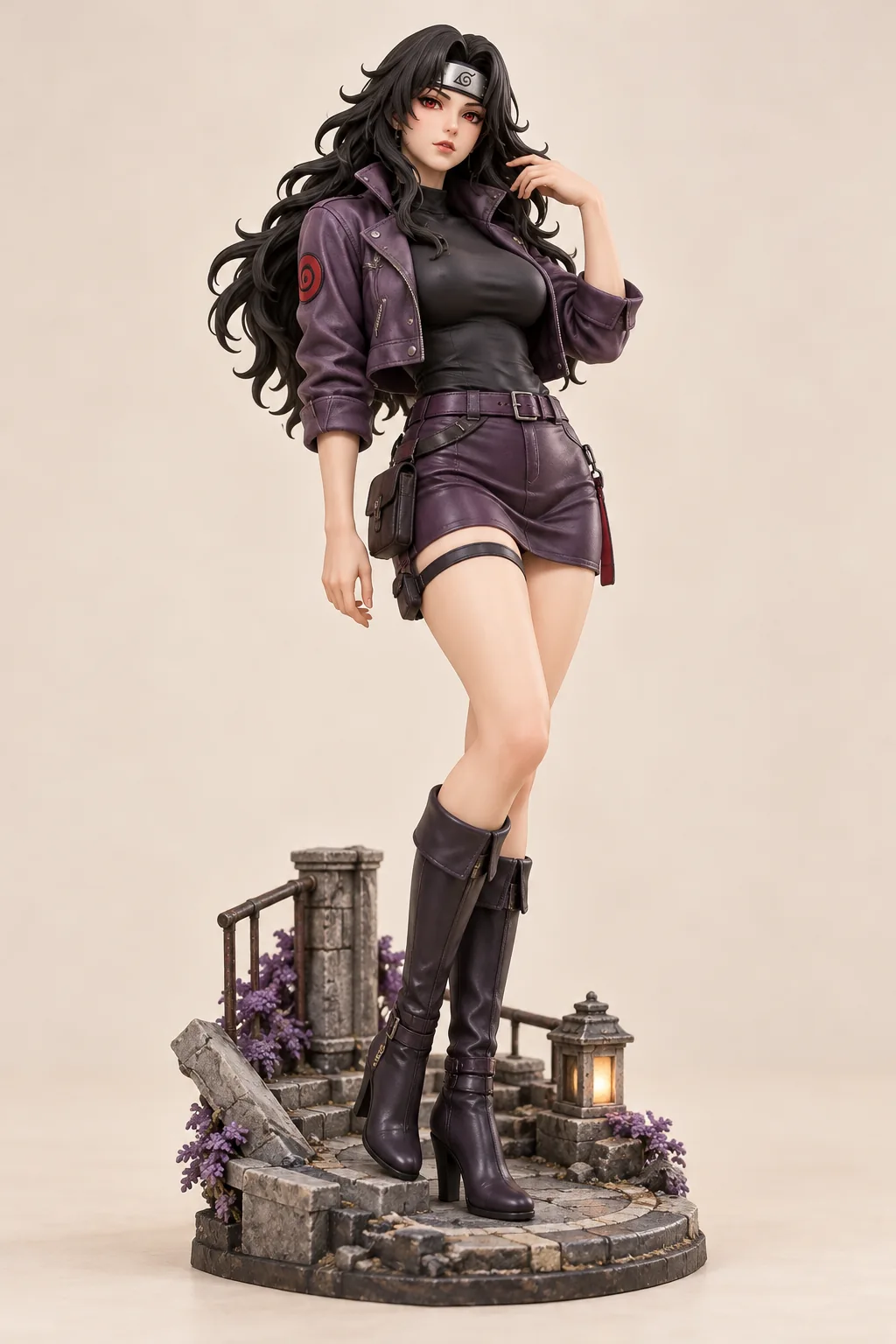 Naruto · Kurenai Yuhi · City fashion · 3D Figure