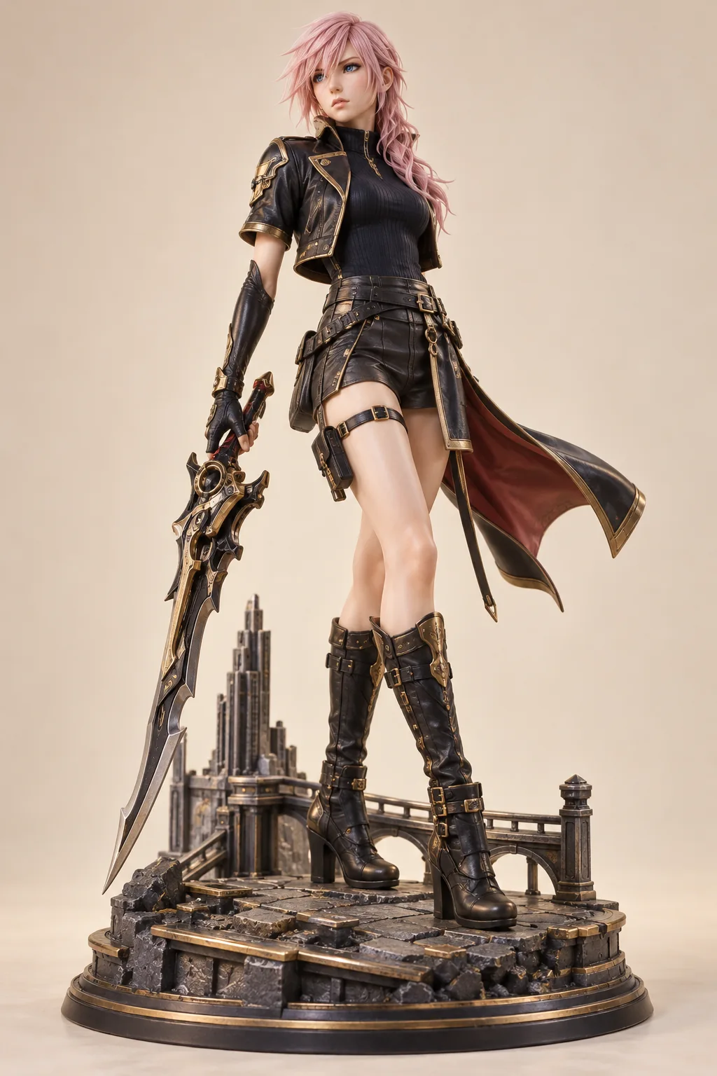 Final Fantasy XIII · Lightning · City fashion · 3D Figure