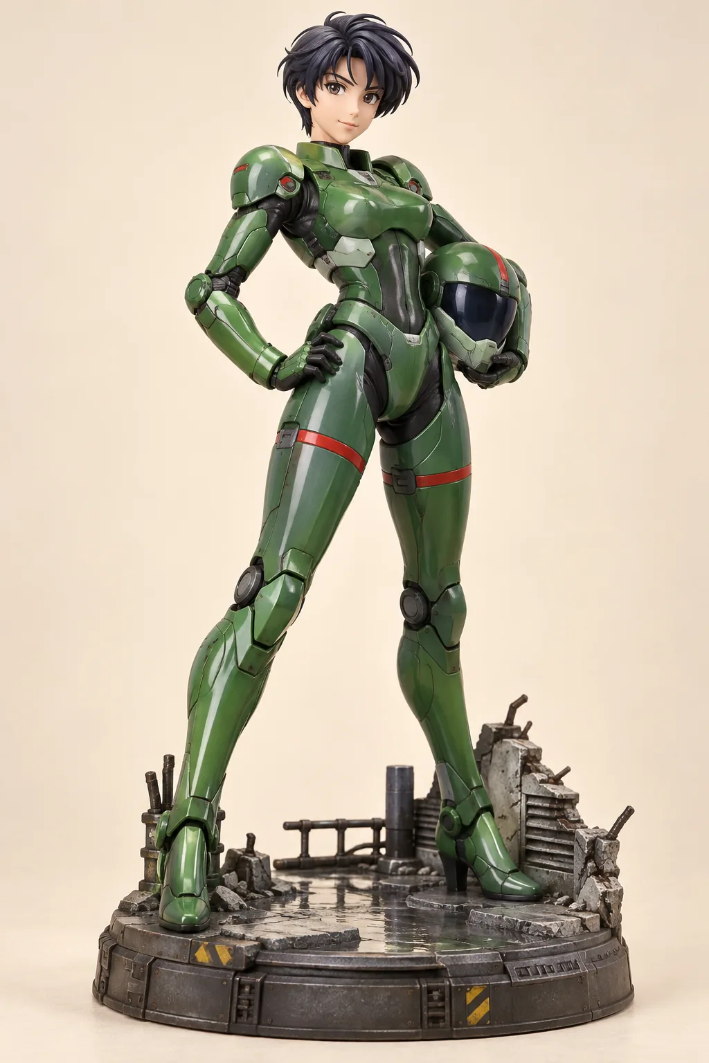 泡泡糖危机 · 琳娜·山崎 · 经典造型典藏 · 3D 手办