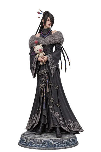 ルールー · ビサイドの黒魔道士 · 3D