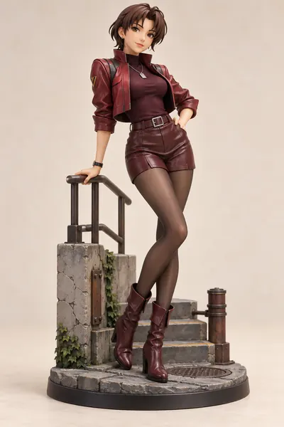 Maya Ibuki · City fashion · 3D