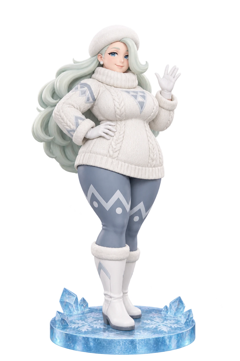 Pokémon Sword and Shield · Melony · Circhester winter coach edition · 3D Figure