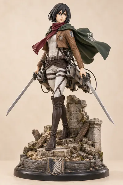 Attack on Titan · Mikasa Ackerman · Classic battle companion collection · 3D