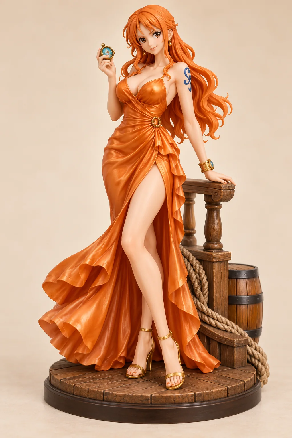 ONE PIECE · ナミ · オレンジの夜会 · 3D フィギュア