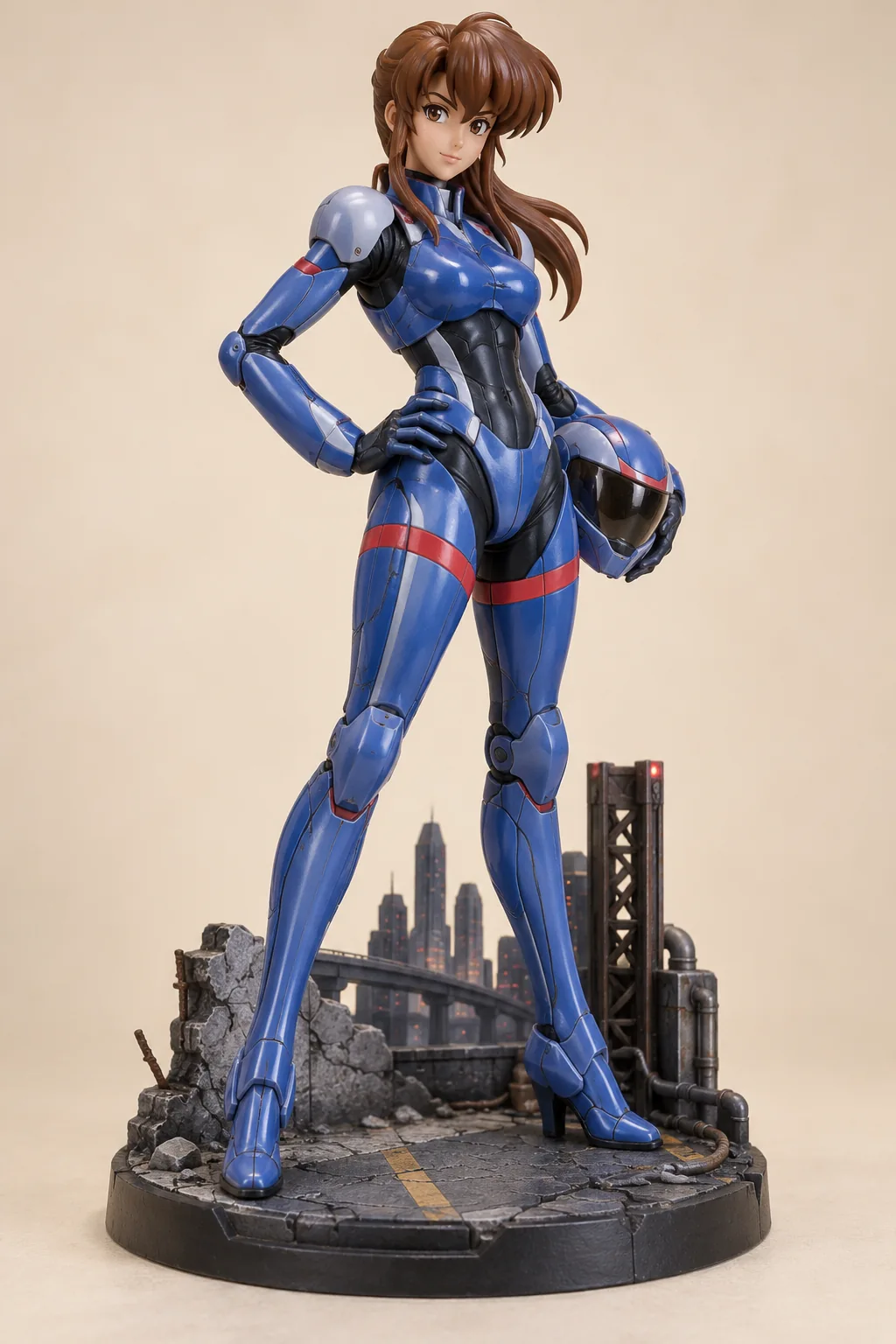 バブルガムクライシス · プリス・アサギリ · クラシック造形コレクション · 3D フィギュア