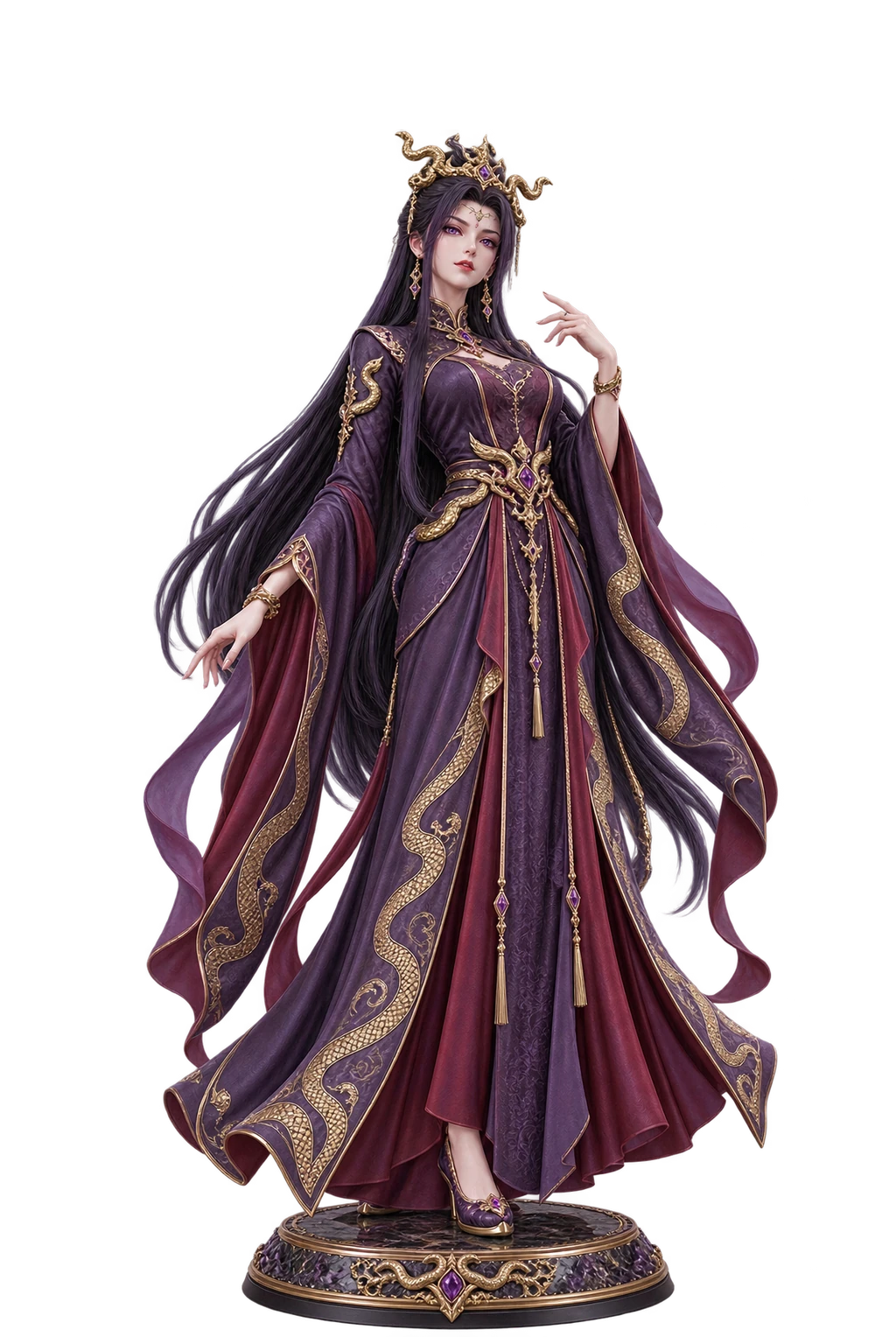 Battle Through the Heavens · Queen Medusa · Dou Qi Continent collector edition · 3D Figure