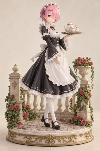 Re:Zero − Starting Life in Another World · Ram · Classic fantasy story collection · 3D