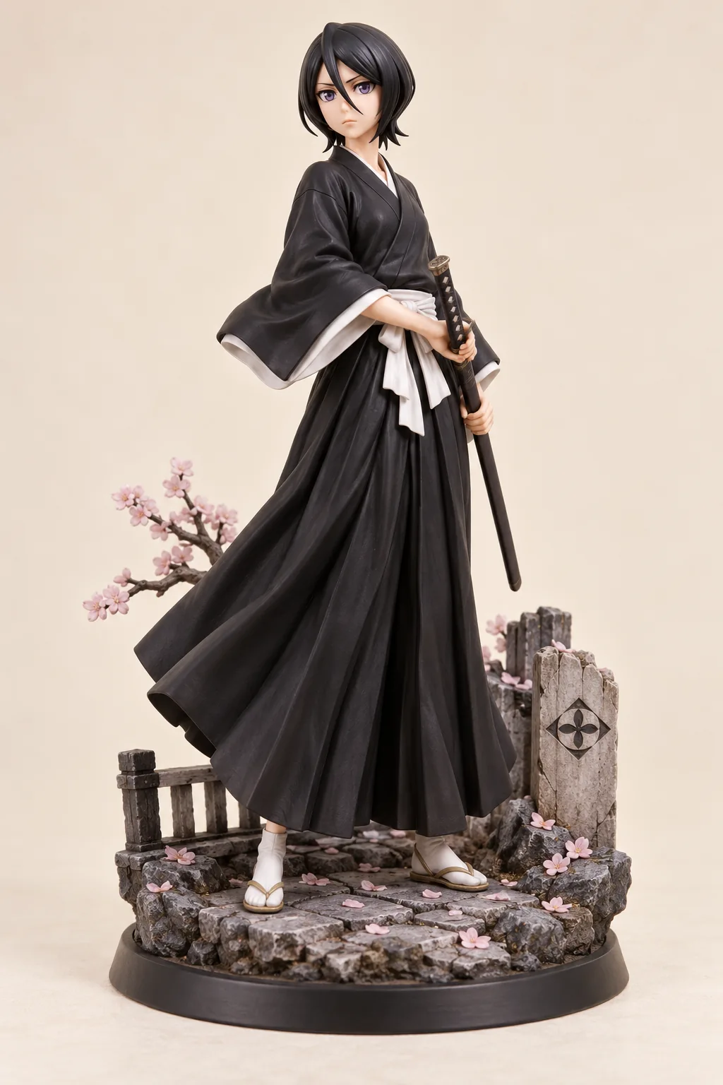 BLEACH · 朽木ルキア · アニメキャラクターコレクション · 3D フィギュア