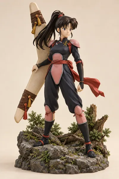 犬夜叉 · 珊瑚 · 定番テーマ · 3D