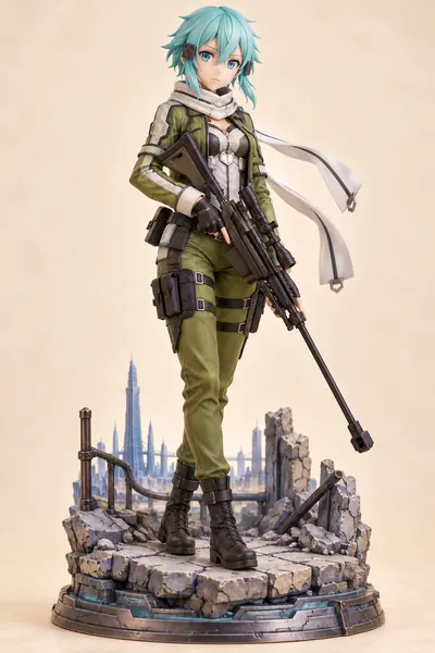 Sword Art Online · Sinon / Shino Asada · Classic fantasy world collection · 3D