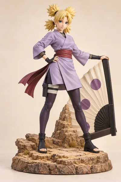 Naruto · Temari · Ninja and soul reaper collection · 3D