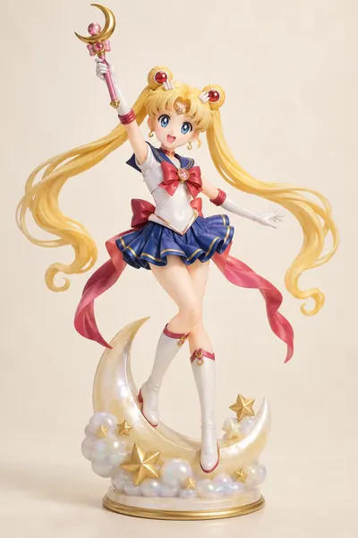 Sailor Moon · Usagi Tsukino · Moon chibi · 3D