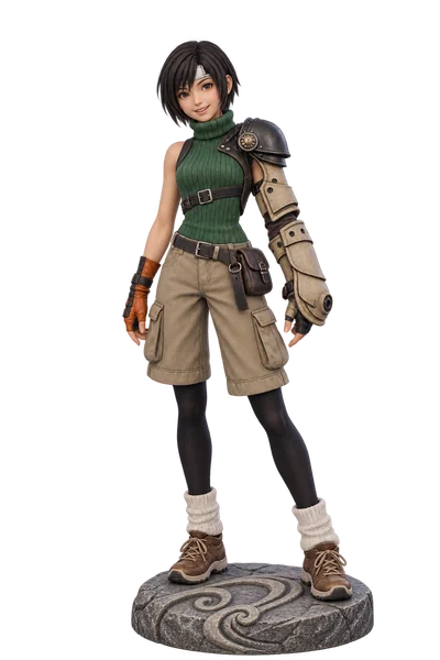 Yuffie Kisaragi · Wutai adventurer edition · 3D