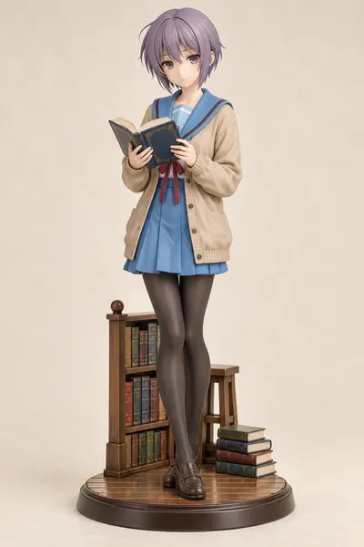 涼宮ハルヒシリーズ · 長門有希 · クラシックアニメスタイル · 3D