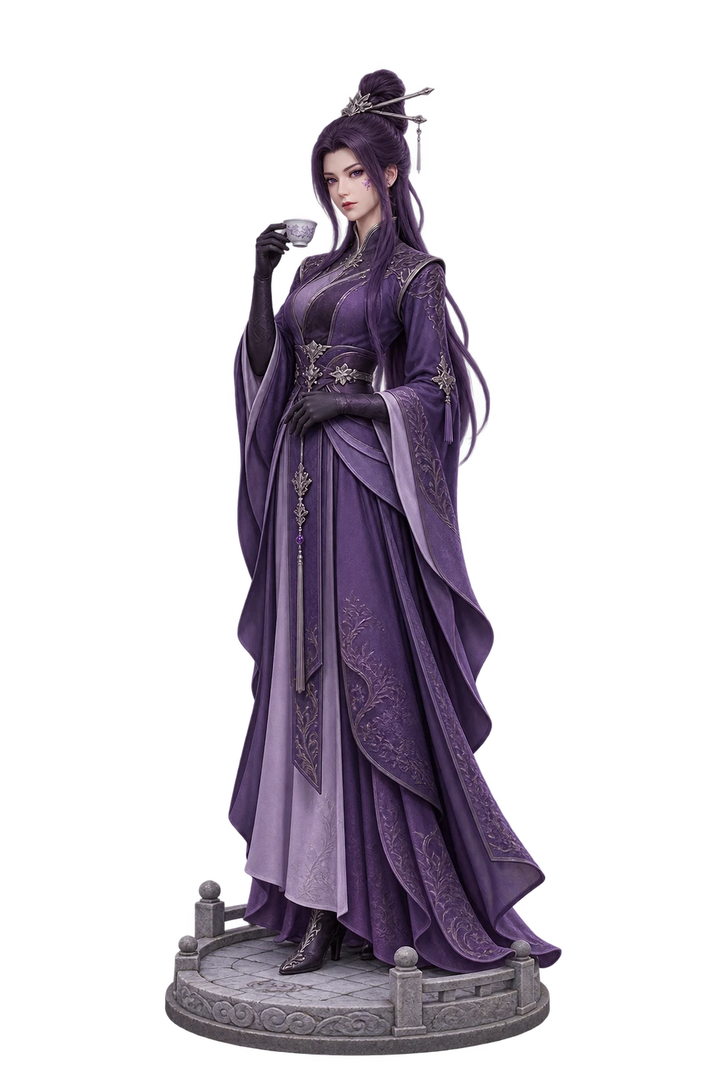 Nine Songs of the Moving Heavens · Zi Nu · Orchid pavilion edition · 3D Figure