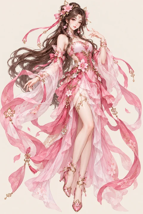 貂蝉角色示意插画