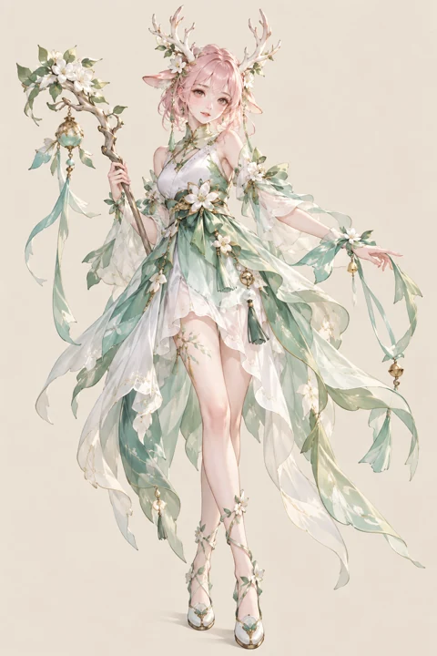 瑶角色示意插画